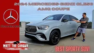 Mercedes-Benz GLE 53 AMG Coupe 2024 года &mdash; идеальный спортивный внедорожник? Полный обзор и тест-драйв!