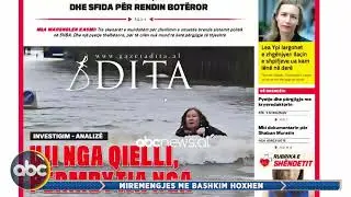 08 janar 2026, &ldquo;Shtypi i dit&euml;s&rdquo; &ndash; Mir&euml;m&euml;ngjes me Bashkim Hoxh&euml;n | ABC News Albania