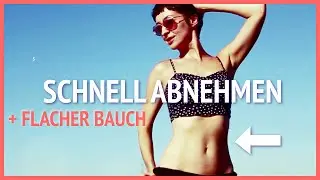 &hearts; Schnell ABNEHMEN + flacher Bauch: Neues 5-Minuten-Workout!