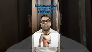 I got hurt in my chest - the pain is not getting worse #chestpain rib injury pain healing explain...