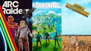 Let's Play Arc Raiders & Fortnite & PUBG Customs - TWO WEAKS!