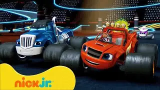 Blaze and the Monster Machines | Corridas MAIS RÁPIDAS e MAIS LENTAS de Blaze & AJ! | Português