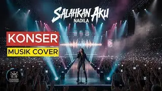 SALAHKAN AKU - NADILA - VIBE KONSER MUSIK ROCK - KONSER MUSIK COVER