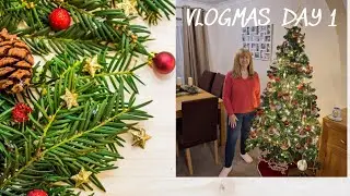 🎄VLOGMAS ДЕНЬ 1🎄 Устанавливаем нашу рождественскую елку 🎅 #образжизнидлятех,комустарше60 🎅 #Рожде...