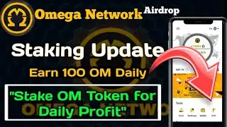 Omega Network Staking Process।Omega Coin Stake Kaise kare। Omega Network Withdraw #om
