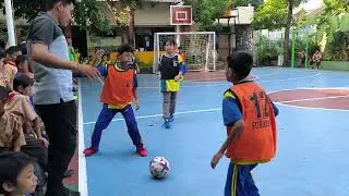 Turnamen Futsal antar kelas SDN Margorejo 3