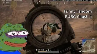 PUBG Random Funny moments !! ;) #pubg