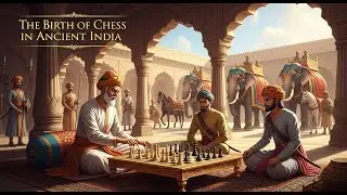 🇮🇳Как были изобретены шахматы в Древней Индии | Реальная история Шатранджа | Детская история 4K