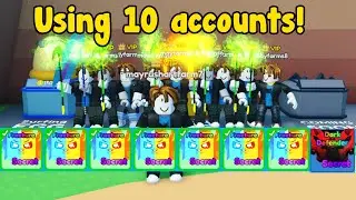 I Hatched 8 New Secret Pets Using 10 Accounts! - Mining Simulator 2 Roblox