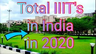 Total IIIT's in India || Top 28 IIIT's in India || IIIT's at low Percentile