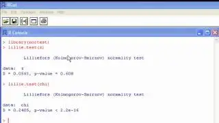 R project (espanol) - Normalidad 2 (Shapiro-Wilk test & KS test)