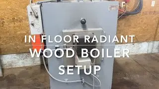 In floor radiant heat with a wood boiler.( Heating concrete floors)