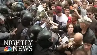 Russian Opposition Leader Arrested Ahead Of Mass Protests Monday | NBC Nightly News