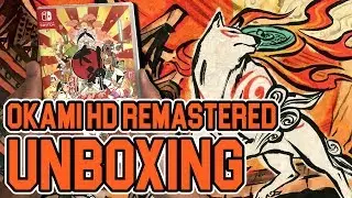 Распаковка Okami HD Remastered (Nintendo Switch)!!