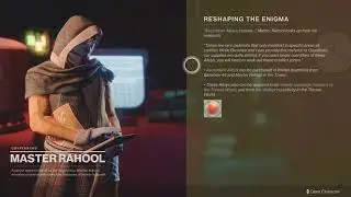 Free Ascendant Alloy | Reshaping The Enigma Quest (Speak To Rahool | Destiny 2: The Witch Queen)