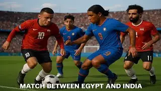 ⚽🔥 India vs Egypt &ndash; Fantastic Football Clash!