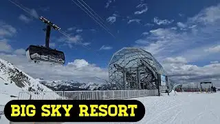 Enjoy a CHILL day on the Mountain @bigskyresort in Montana