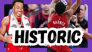 Scottie Barnes HISTORIC Night | Raptors Win Overtime THRILLER Over Steph Curry's Warriors