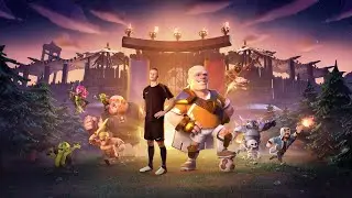 Haaland Barbarian clash of clans th 16 freekick attack goal