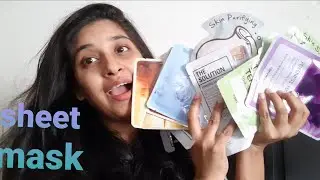 All about sheetmask|tony moly|innisfree |the faceshop|review|how to use