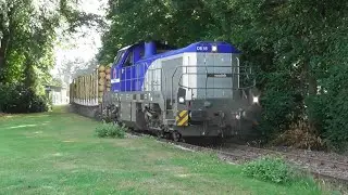 DHE Delmenhorst Harpstedter Eisenbahn Güterzug in Harpstedt
