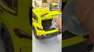 Unboxing BMW XM 1:24 Smoke Effect Diecast Model!  #automobile #zincars  #diecast