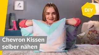 DIY: Kissenbezug mit Chevron Muster selber n&auml;hen | Roombeez &ndash; powered by OTTO