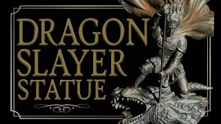 Dragon Slayer Statue | Medieval Collectibles