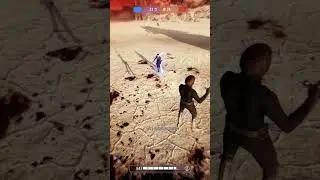 Luke encounters Starkiller in a duel #starwars #battlefront2 #ps4 #xbox #pc