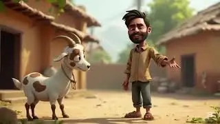 Nanhi Bakri Ki Pyari Kahani | Bedtime Stories for Kids| Bedtime Goat Story | Sweet & Calm Night Tale