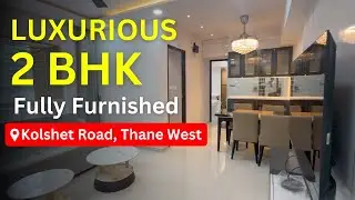 Stunning 2 BHK Fully Furnished Apartment in Amara, Thane West | 40+ Amenities | Ready To Move