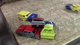 Iowa Mad Dog RC Demo Derby 4 Car Team Event (Group #3) 3-14-20
