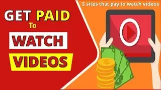 Earn MONEY WATCHING VIDEOS ✔️ Get Paid to WATCH VIDEOS Paypal