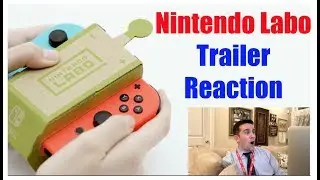 Nintendo Labo &mdash; Реакция на трейлер &mdash; Идеально подходит для STEAM-образования в классе!