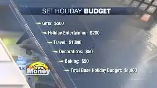 Creating a holiday budget