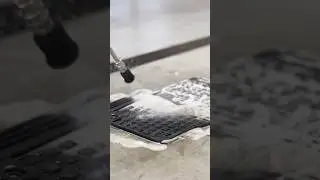 Deep Cleaning Rubber Floor Mats - ASMR Detailing