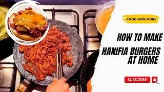 Homemade Beef Burger | Hanifia Hunter Beef | Karachi Street Food | Best Selling Burgers