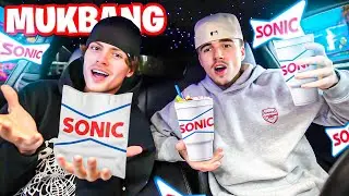 We Tried Everything At Sonic! *MUKBANG*