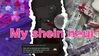 MY SHEIN HAUL | junk case edition| charms| letters| etc