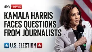 Kamala Harris talks Trump, economy and abortion with the National Association of Black Journalists