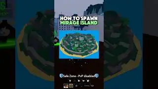 Part 35 | How to spawn mirage island! 🕵️🏝️ #foryou #roblox #bloxfruits #anime #mirage #island