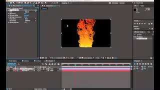 Create fire in After Effects Using CC Particle World
