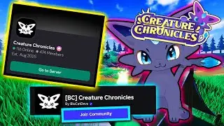 Introducing YOU To Roblox Creature Chronicles #roblox
