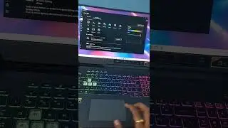 ASUS Gaming Laptop backlit keyboard effects 