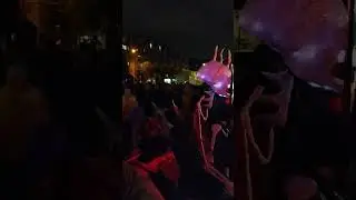 Halloween in Ireland.  The Dragon of Shandon. VID 20231031 195827