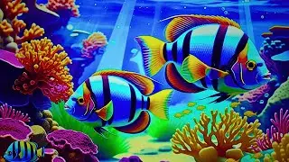 The Best 4K Aquarium 🐠 Dive Into The Mesmerizing Underwater Realm, Sea Jellyfish, Coral Reefs