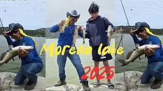 Fishing at Morena lake 12/ 2025