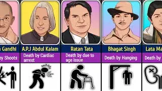How famous Indian people died