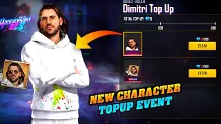 Dimitri Character Topup Event | New Topup Event Free Fire | Dimitri Topup | Free Fire New Event