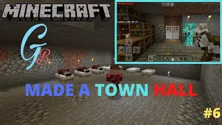 MADE A VILLAGE HALL IN MINECRAFT THANK YOU TO WATCING ALLAH HAFIZ